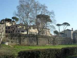 Veduta del castello di Torrimpietra