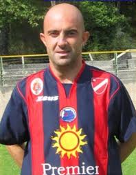 Stefano Di Fiordo, uno dei due responsabili della Scuola Calcio rosso-blu