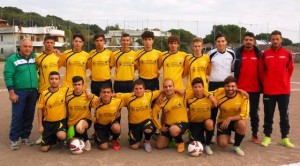 la squadra Juniores Provinciali Santa Marinella Calcio